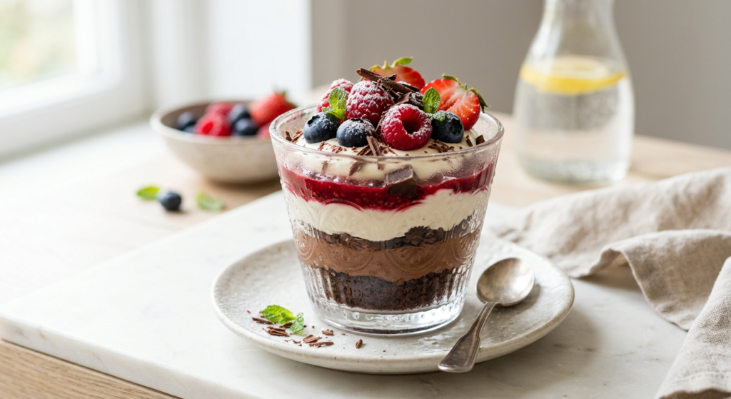 Szybkie desery w pucharkach bez konieczności włączania domowego piekarnika